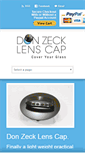 Mobile Screenshot of donzecklenscap.com